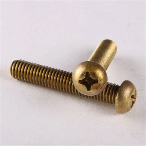 solid copper machine screws